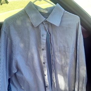 Men's Michael Kors long-sleeve button-up shirt